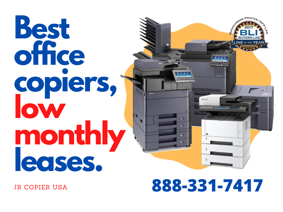 US Best office copiers, Low Monthly leases.