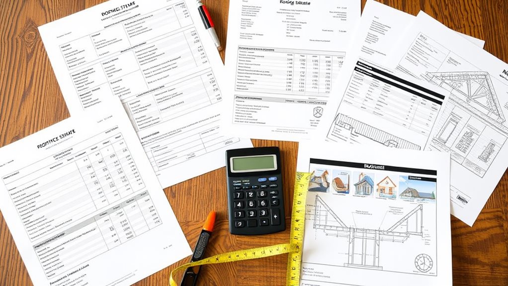 request detailed written estimates